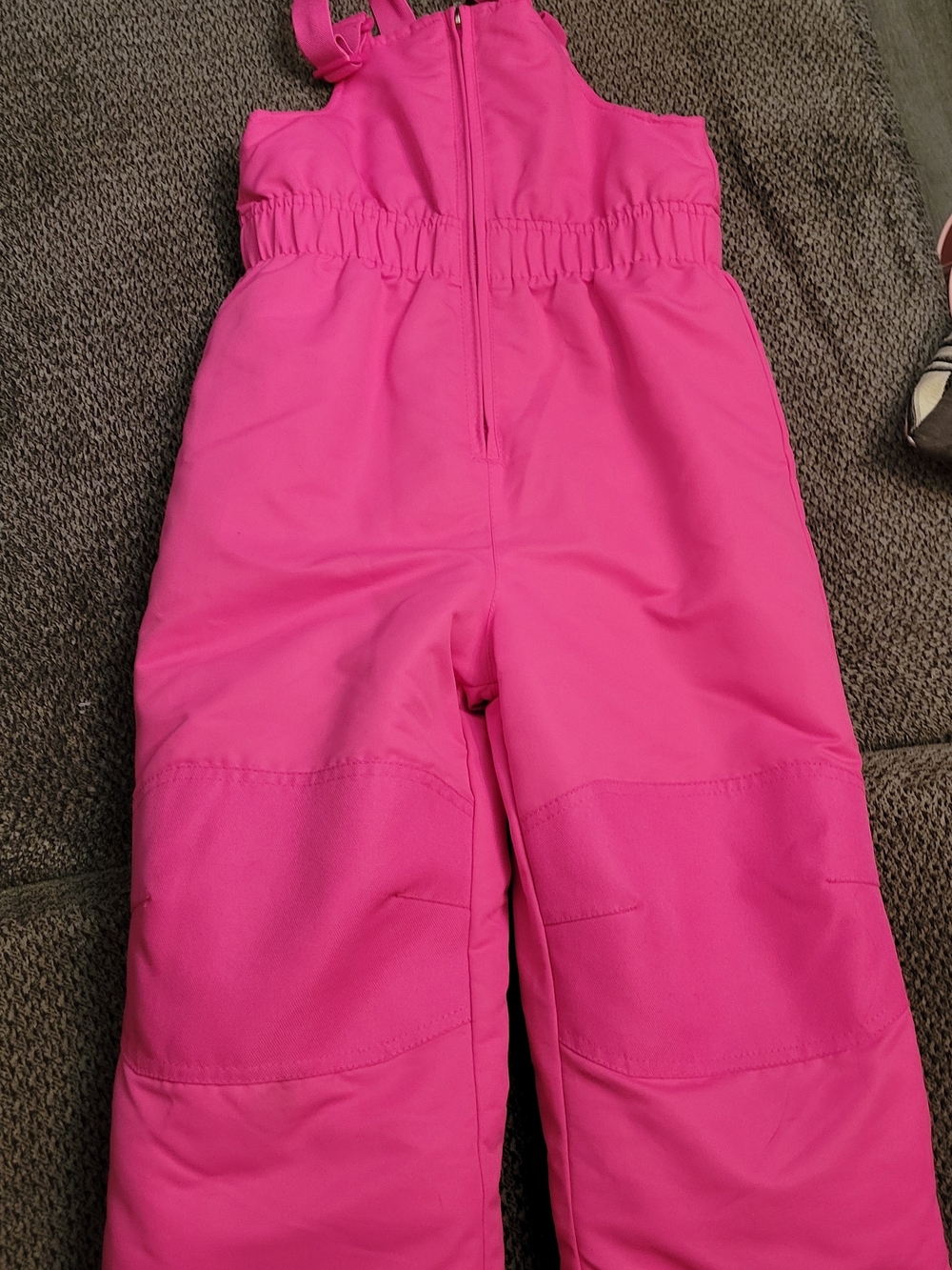 healthtex Bright Pink Kids Snow Overalls